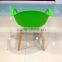 Popular Simple Style Wooden legs PP Cafe Chair/Restaurant Chair, HYH-A314