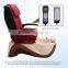 new footsie bath massage pedicure spa chair with magnetic jet glass bowl