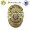 lastest design metal quality wholesale Metal Craft Badge for gentlement
