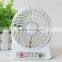 Best price Silent Desktop Fan Mini USB Rechargeable Desk Fan Timing Fuction Home Office Electric Fans High Power Portable Fan