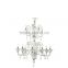 Casanova crystal chandelier mosaic glass fish flower pendant light dimmable led art chandelier