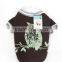 Dog Coat With Owl Print Glow in Dark 2015 New Design