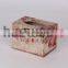 Exquisite crochet tissue box cove pink