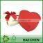 Exquisite 2014 cheap packaging paper hearted shape gift box