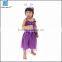 purple girls princess Dress Costume for American carnival party