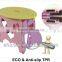 Lovely portable folding step stool/ folding stool walking stick/ fishing stool