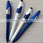 new designed twist 3 color stylus pen, Twist tricolor pen with touch screen tip