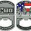 Promotional Gift American flag design Zinc Alloy Bottle Opener