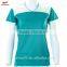 2015 100% Polyester High Quality Sublimation T-shirt Wholesale Sport Wear Women