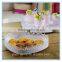 wholesale cheap wedding party metal heart plates cake serving plate