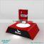 360 Degree Magnetic Floating Cigarette Desktop Display Rack Suspensing Led Promotion Stand For Acrylic