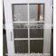 2016 Hot Sale French Style UPVC/PVC Casement Window with grill insert