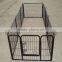 6 pcs or 8 pcs large heavy duty square tube dog kennel