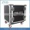 New Design Custom Aluminum Flight Box Space Rack Case For Amp Effect Mixer With Casters ZYD-HZMfc008