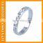 S925 Solid Silver Fashion Women' Jewelry Filled Wedding Engagement Wedding Rings PGRG0108