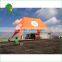 Custome Best Printing Double Pole Twin Star Shaped Tent From China Hongyi Toy