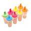 8 pcs Plastic Ice Cream mould