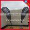 Promotional screen printing feather portable flag banner