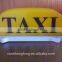 12V White Taxi Roof Box Light Taxi Roof Advertising Box
