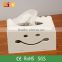 High quality WPC material new design Tissue Box for living room decoration