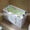 2016 high walk in tub with safety shower doors
