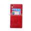 Oil Wax crazy horse leather pattern for sony Z5