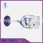 Machine made Colorful Globlet wine glass with thin stem