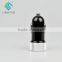 Shenzhen Factory Colorful USB Car Charger with Two USB Ports For Smartphones Pad and Laptops