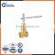 Female thread forged lockable brass gate valve