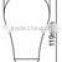 LED bulbs 8W/10W/12W frosted cover