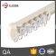 OEM bearing wheel curtain track with curved curtain track design