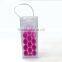 Gel ice pack PVC single wine bottle cooler bag
