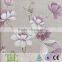 Beautiful flower wallpaper catalog from China supplier