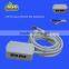LED Strip 2 Pin Male to Female Waterproof White Connector Cable with 6 way jiunctio box for holiday lighting