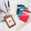 Slim Cute Unisex real leather small wallet ID case credit card holder
