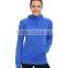 100% cotton french terry womens zip up hoody