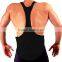 100% cotton mens gym singlet, gym tank top