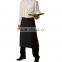 Vintage and high quality half waist aprons in cotton canvas , waist apron with pockets , long waist apron, custom waist apron