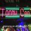 Durable led neon open sign for store