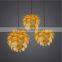 wood pendant lamp with modern design