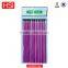 black lead customized logo printed pencil