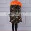 Unisex real faux fur lined parka 2016 jacket with large raccoon fur collar                        
                                                                                Supplier's Choice