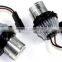 LED Angel Eyes for BMW E39 E53 E60 E61 E63 E64 E65 E66 E87 LED Headlihgt Rings Bulb Aluminum Xenon White
