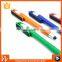 Colorful Functional Plastic Roller Point Pen with Rubber Tip