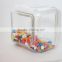 Airtight Clear Wholesale Cannister Glass Jar With Glass Lid