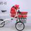 Mother and baby bike stroller 3 wheel good baby stroller