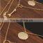 Hot selling multilayer alloy pendant necklace