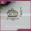 crown shaped bag accessory, metal fittings for handbag decoration,shiny bag accessory