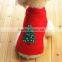 Dog Pet Winter Red Sweater / Christmas Festival Sweater for Dog and Cat /Dog Sweater With Christmas Trees