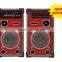 Red color active stage stereo speaker 2.0 with bluetooth
